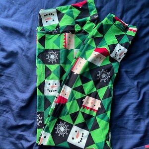 LuLaRoe Christmas Leggings